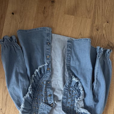 Jeans Oberteil Kind Gr. 5/6