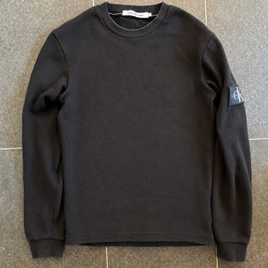 Calvin Klein Jeans Sweatshirt schwarz
