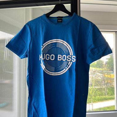 T-shirt blu Hugo Boss