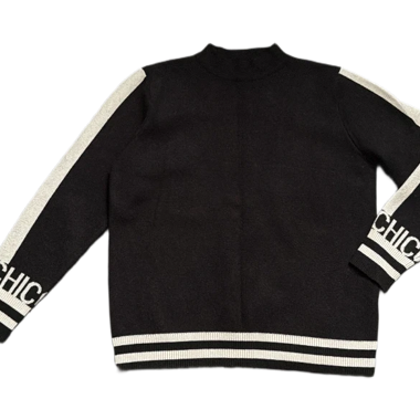 Ensemble survêtement en maille noir (S–M)