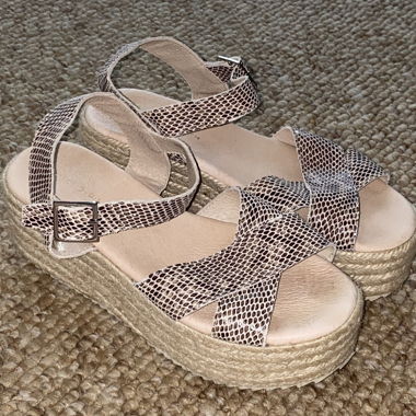 Sandales plateforme Mint&Berry
