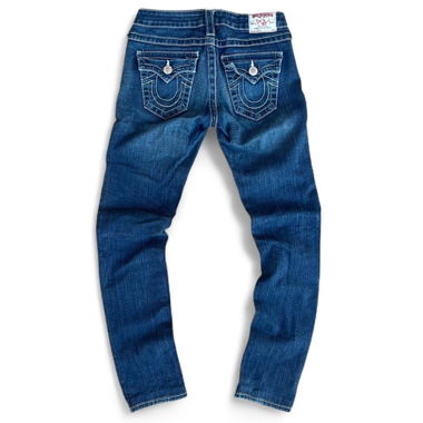 Jeans in denim True Religion Skinny Y2K navy