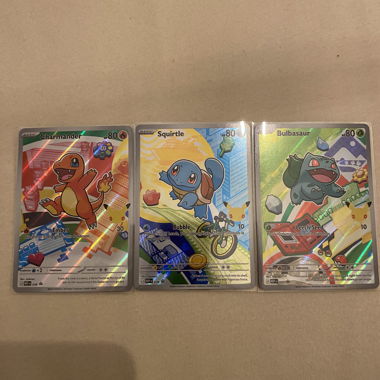 Pokémon Starter Cards 30 Years