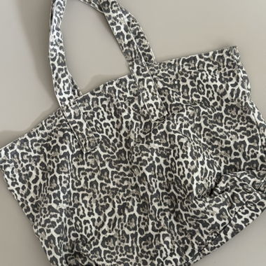 Leopardenmuster-Tasche