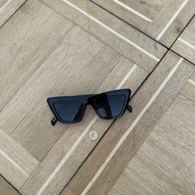 Mango Black Cat-Eye Sunglasses