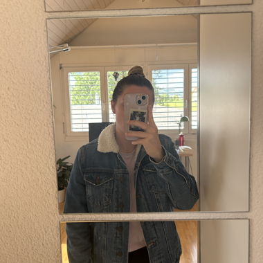 Padded Denim Jacket