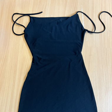 Robe mini noire