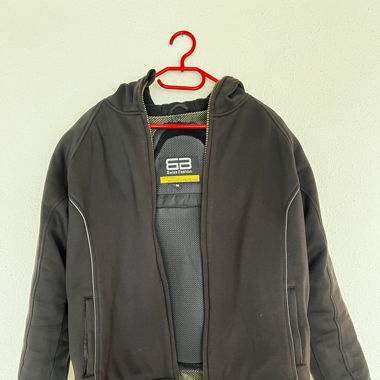 Kevlar Motorrad Hoodie grösse M