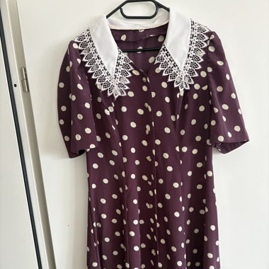 Handgemachtes Vintage Kleid Gr. M/L
