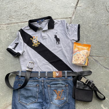 Armani Belt, Louis vuitton Jeans