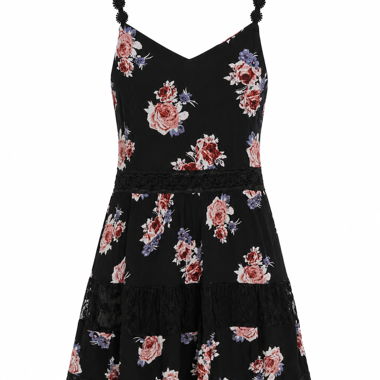 Blumiges Kleid