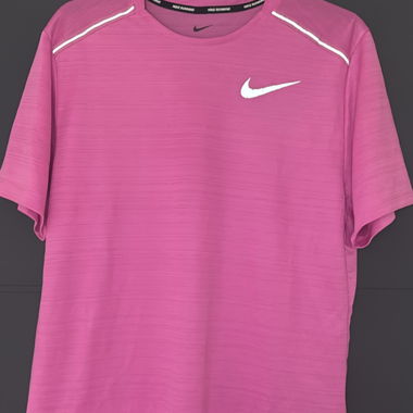 Nike Running T-Shirt Rose Grösse S