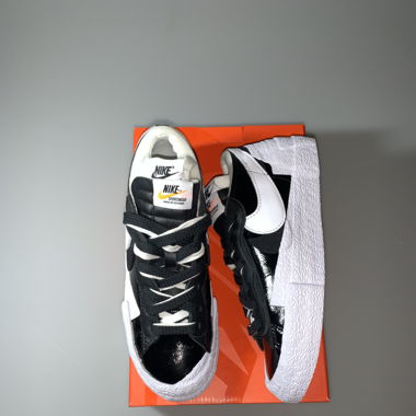 Nike Blazer Low Sacai Black Patent Leather