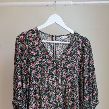 Robe Naf Naf oversize boho bohème