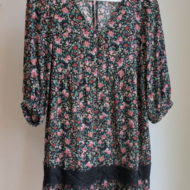 Robe Naf Naf oversize boho bohème