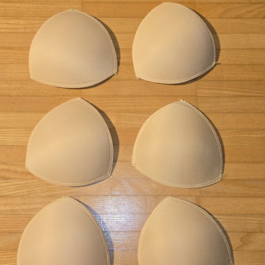 Coppe per reggiseno senza push-up