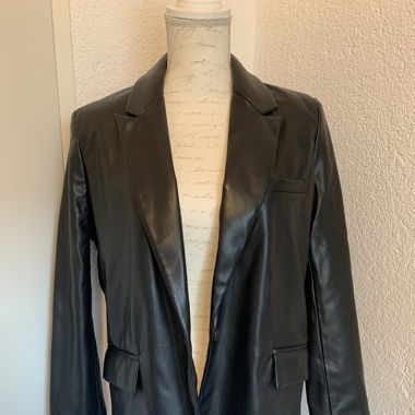 Kunstlederjacke Blazer