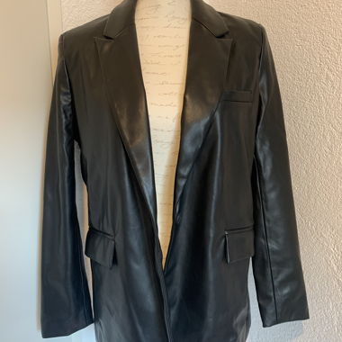 Kunstlederjacke Blazer