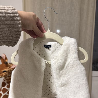 Gilet fourrure bebe 