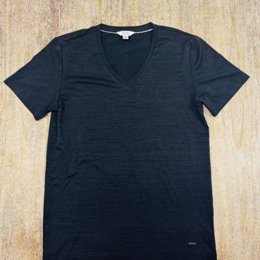 Black V-Neck T-Shirt