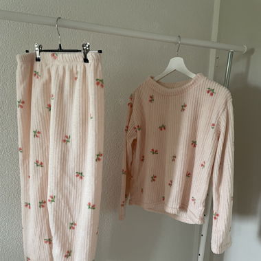 Zweiteiliges Pyjama-Set – weich & cozy
