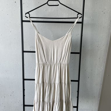 Subdued Trägerkleid beige