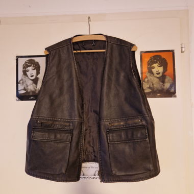 Faux Leather Vest