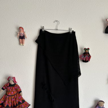 90s knit pencil skirt