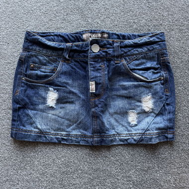 Mini jeans skirt