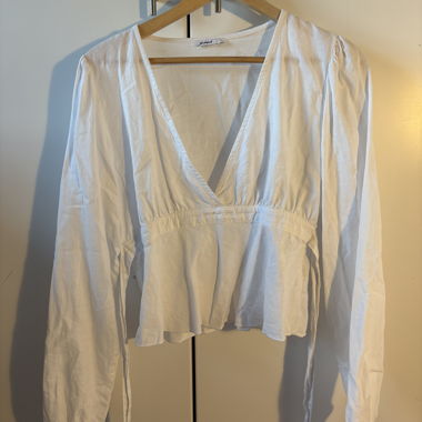 Camicia a portafoglio bianca di Subdued