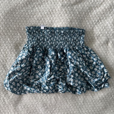 Floral bandeau skirt