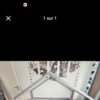 Lit cabane gigogne