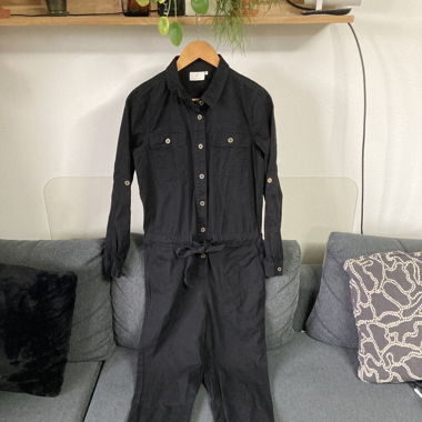 Kaffe Overall schwarz