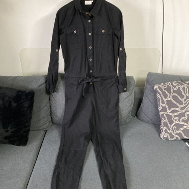 Kaffe Overall schwarz