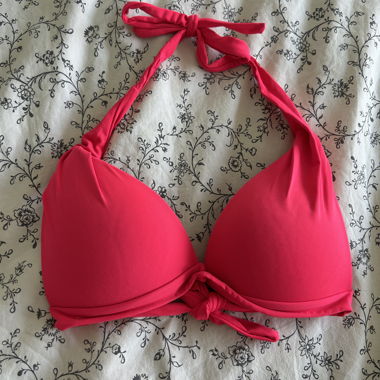 Bikini triangolo fucsia