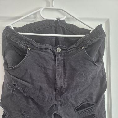 Distressed Jeans Shorts Ellen Amber Gr 48