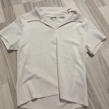 Top Djerf Avenue bianco Taglia S