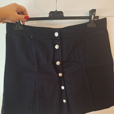 Jupe en jean noir