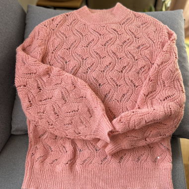 Pullover rosa 