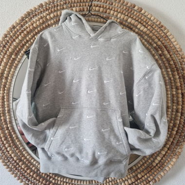 Hoodie Nike gris à capuche