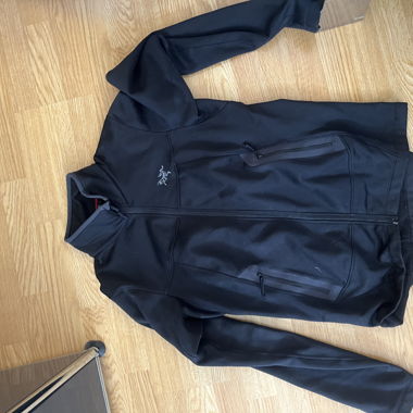 Giacca Softshell nera Arcteryx