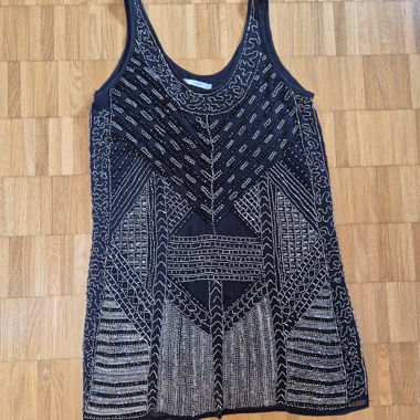 Abito con paillettes Mango