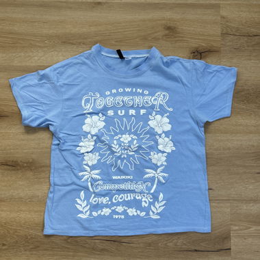 T-shirt Surf blu