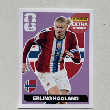 Sticker Extra Panini di Erling Haaland