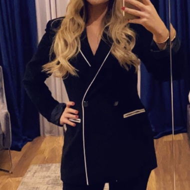 Black Elegant Suit Size M