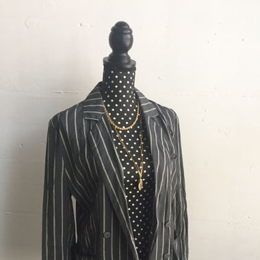 2000s Blazer Gestreift