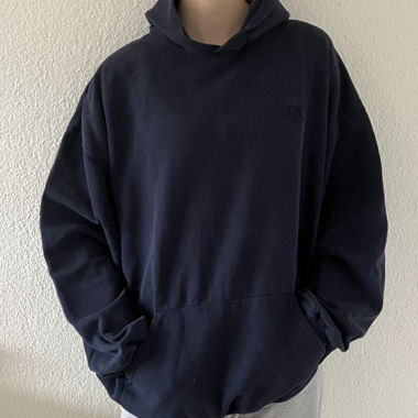 dark blue hoodie
