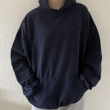 dark blue hoodie