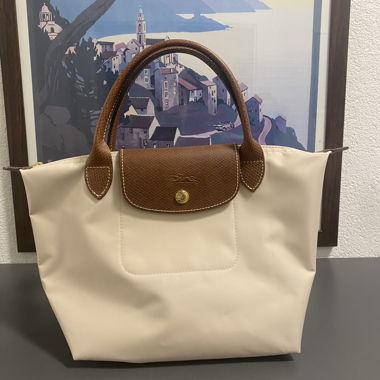 Borsa Longchamp beige