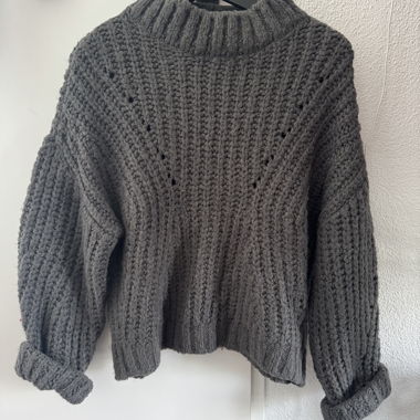 Cute cozy knitted jumper